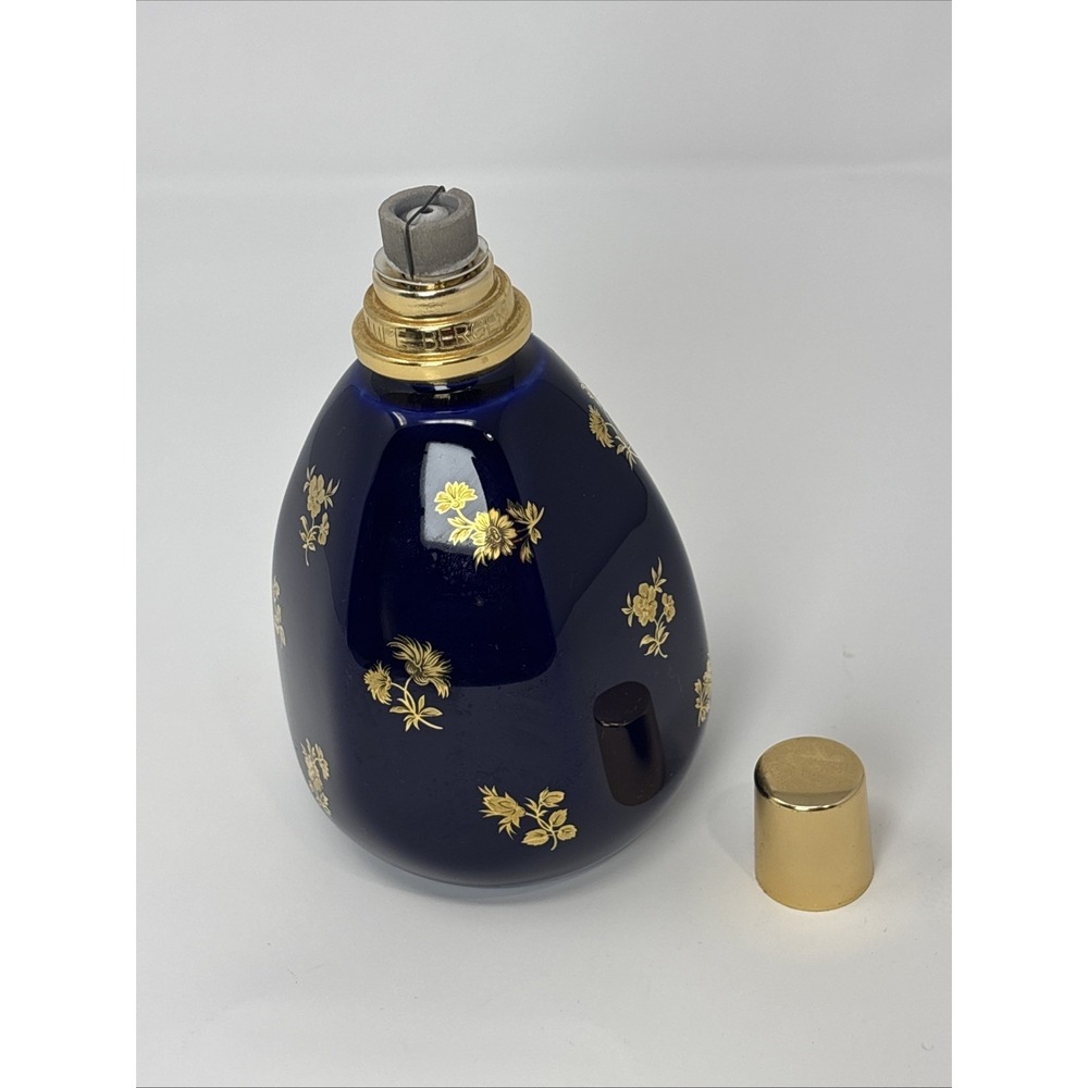 Artoria Limoges Cobalt Blue/Gold Porcelain Fragrance Lamp France, Paris Vintage! - Picture 4 of 9